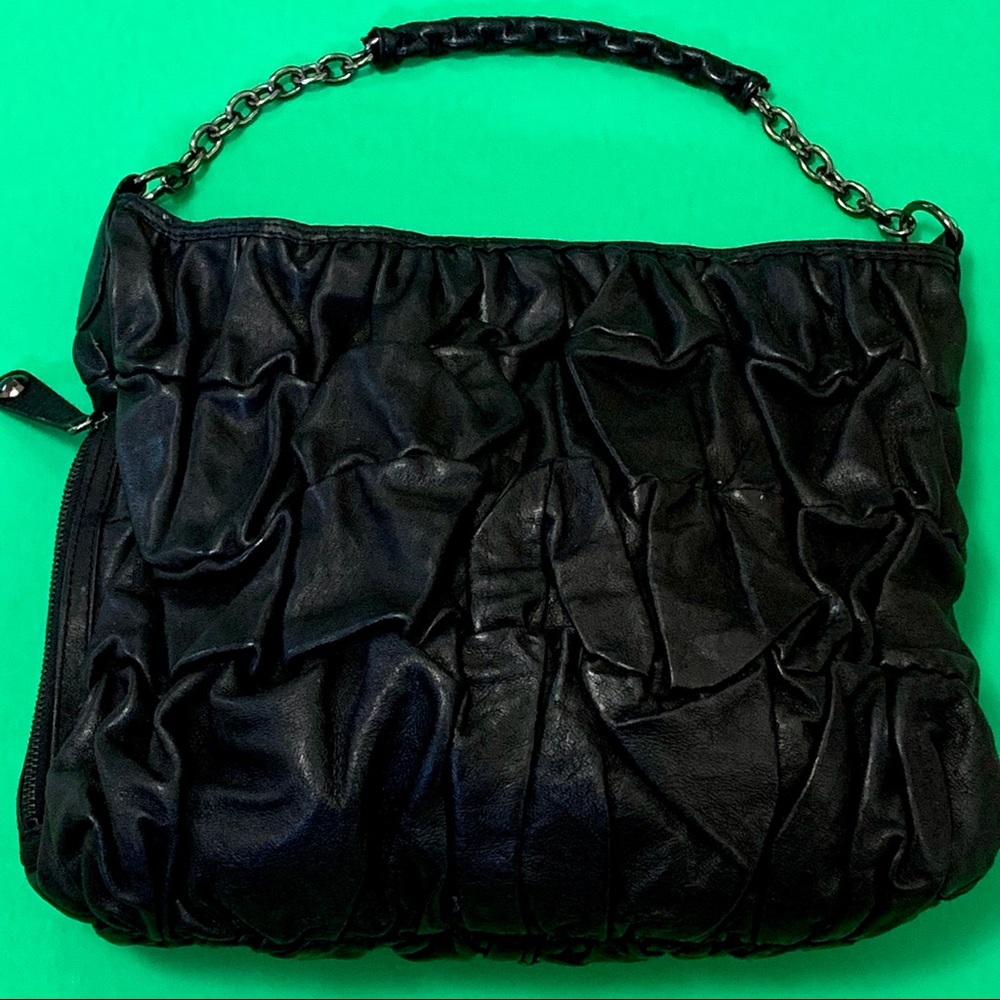 BCBC Maxazria Black Leather Purse | NWOT